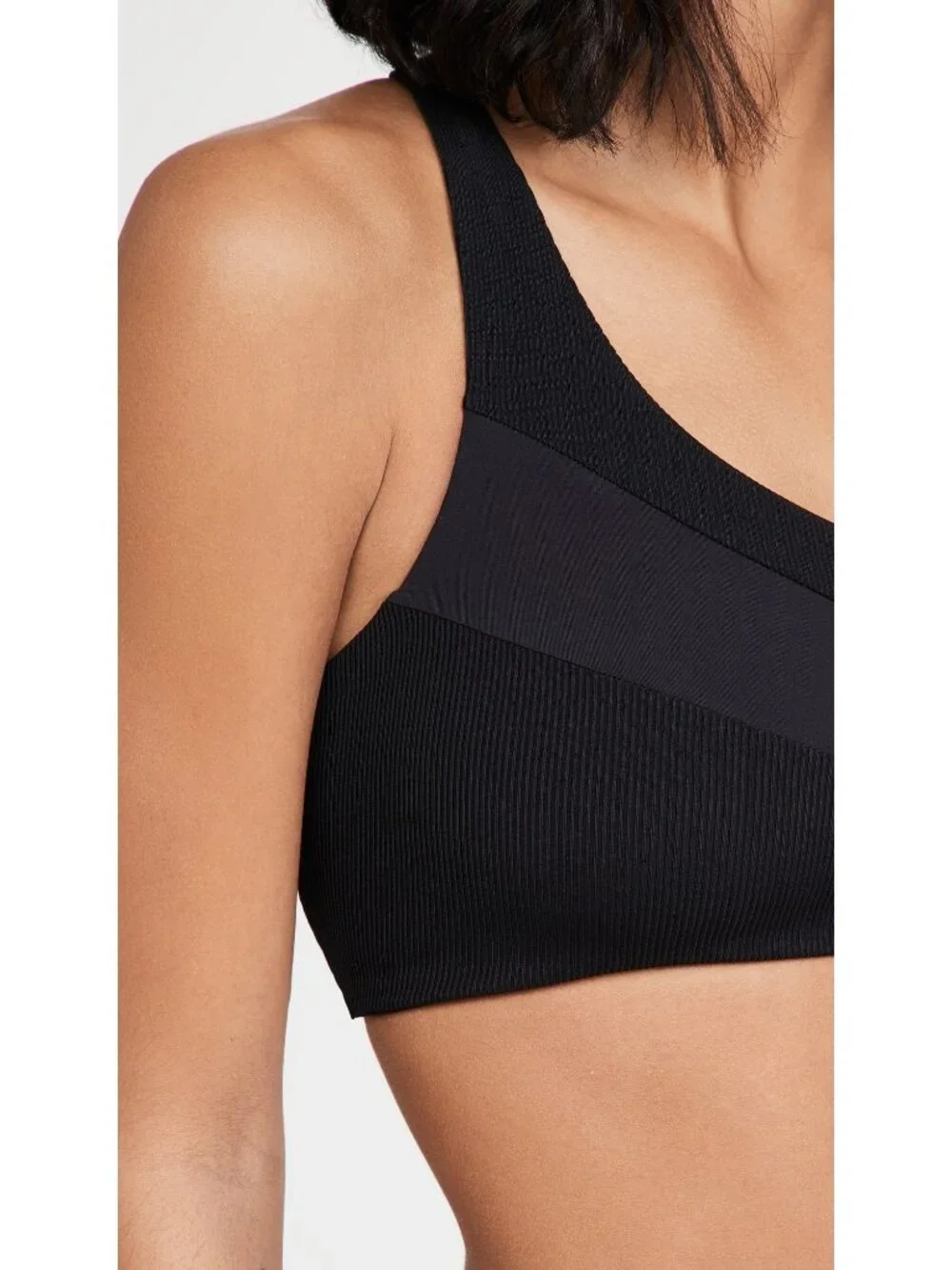 L*Space Celeste Bikini Top in Black XSmall New Womens Swimsuit